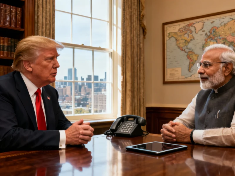 Trump Announces Modi’s Pledge to Halt Russian Oil Purchases Amid Trade Talks