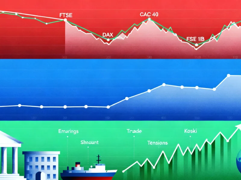 European Markets Face Negative Open Amid Volatile Trading Week