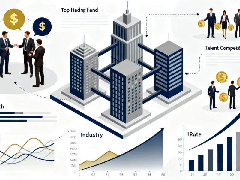 Top Hedge Fund Traders Capture 25% of Profits Amid Talent War, Goldman Report Reveals