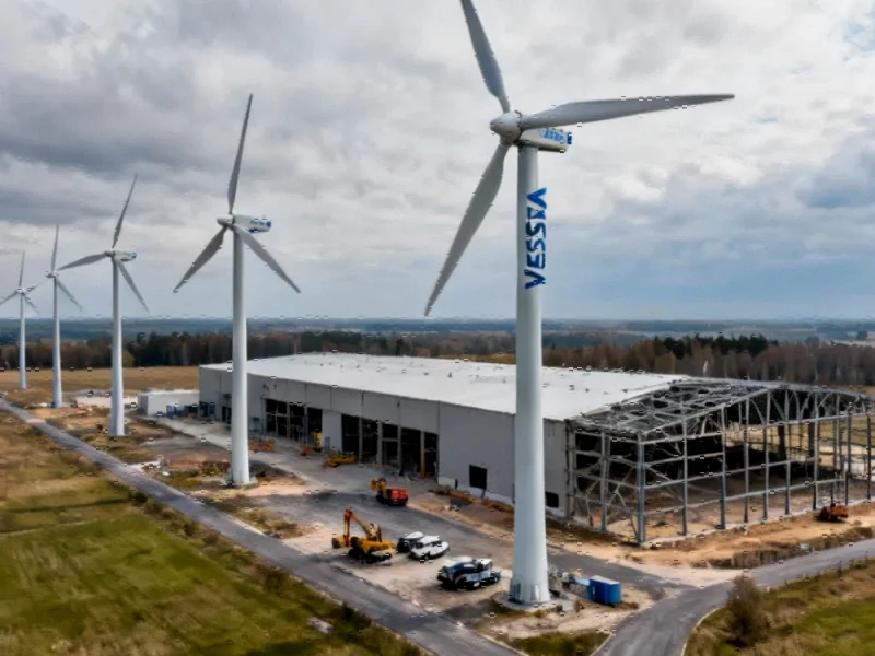 European Offshore Wind Expansion Stalls as Vestas Suspends Major Polish Manufacturing Hub