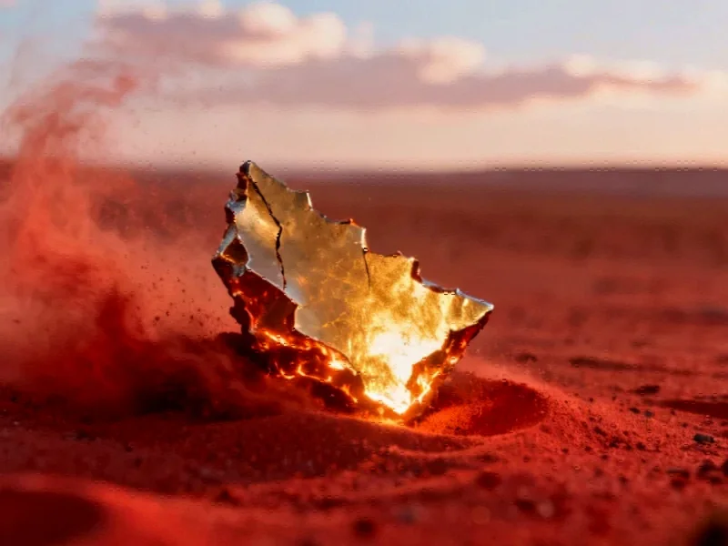 Burning Space Debris Discovered in Remote Western Australia Mining Region - Professional coverage
