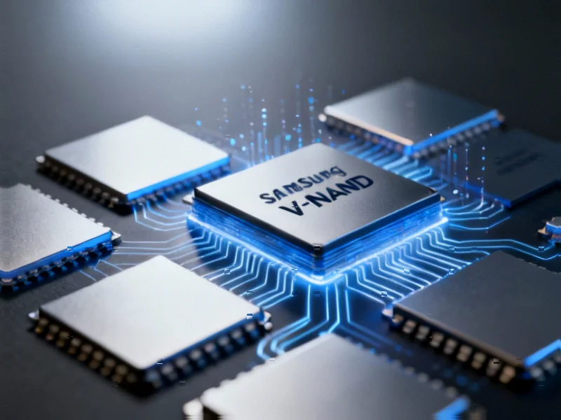 Samsung Ramps Up 8th-Gen V-NAND Manufacturing as AI Storage Demand Surges