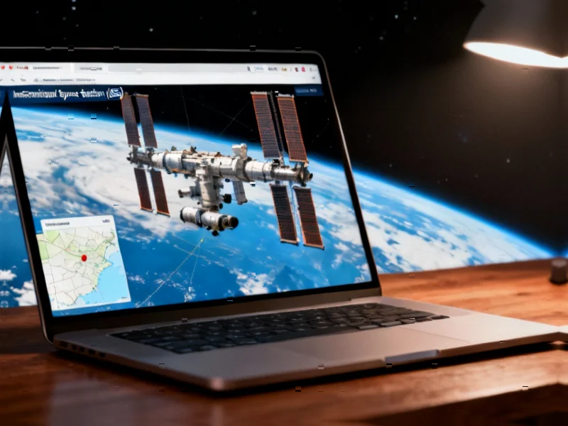 ISS in Real Time Website Captures 25 Years of Space History - According to Ars Technica, two NASA contractors have created a